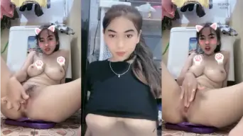 Coryna Goyang Bugil, Lanjut Colmek Bikin Makin Basah.