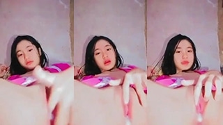 Masih Smp, Tapi Udah Doyan Omek Sampe Meki Merah Jambu Basah