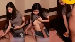 Pijat Plus Plus, Cewek Seksi Ngentot Kontol Sampai Muncrat.