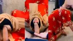 Sepong Temen Hijab Cantik Sampe Lemes, Pov Penuh Nafsu