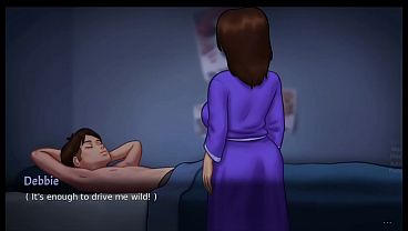 Ibu Tiri Gak Mau Kalah, Aksi Hotnya Bikin Nyesel (18+)