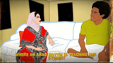 Pantat Gede Arab Montok Ngajar Murid Trik Baru Yang Bikin Meleleh.