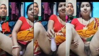 Bhabhi Panas Colmek Sambil Video Call Dengan Devar Mesumnya