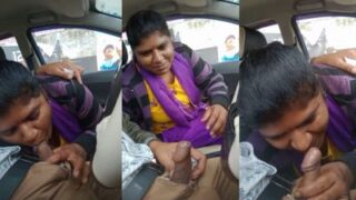 Cewek Telugu Ngehisap Kontol Cowoknya Di Dalam Mobil, Gaya Desi Bikin Makin Panas.