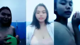 Dedek Xylin Mandi Live, Basah Kuyup Bikin Greget