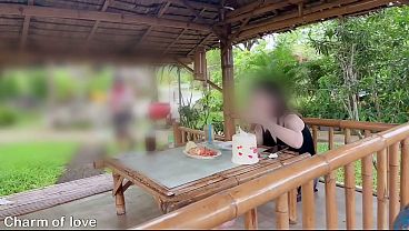 Ngentot Di Luar Sama Bule Thailand, Basah Kuyup.