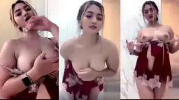 Zara Remas Susu Basah, Nafasnya Berat Dan Penuh Gairah.