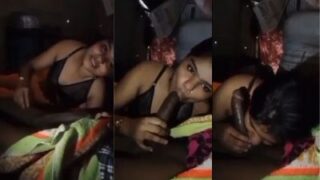 Gadis Desa Ngocok Kontol Besar Desi Sambil Ngentot Di Mulut.