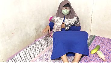 Cewek Hijab Indonesia Colmek Bikin Basah Sendiri