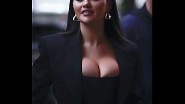 Selena Gomez Nunggingin Pantat Montoknya, Hasil Bikinan Ai Bikin Makin Menggoda.